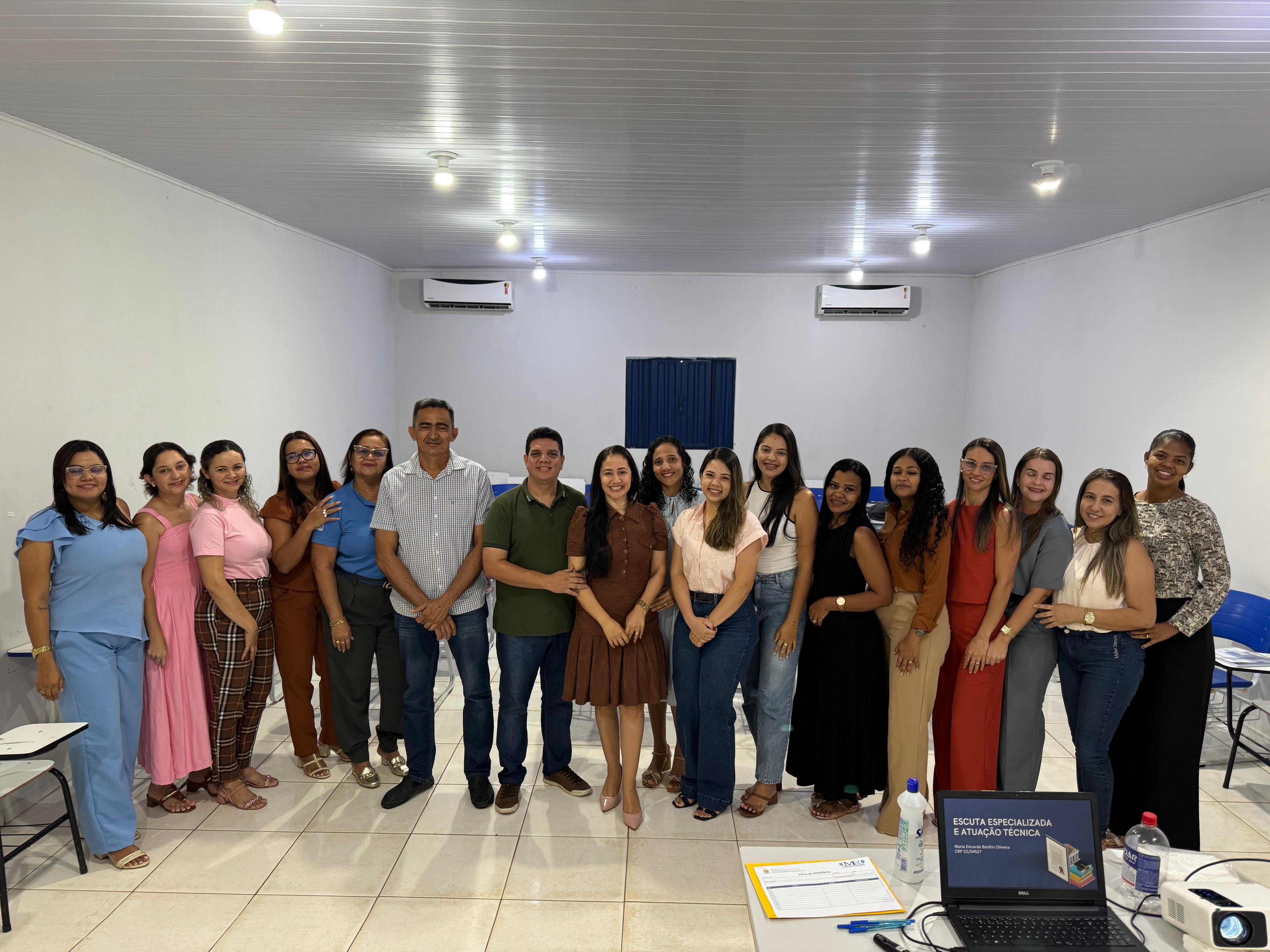 ABERTURA DO CURSO DE CAPACITAÇÃO COM A EQUIPE TÉCNICA DA SEDES