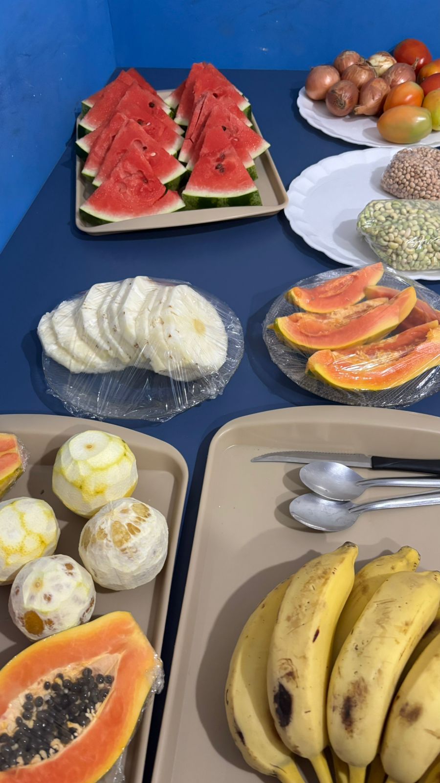 Degustação da alimentação escolar