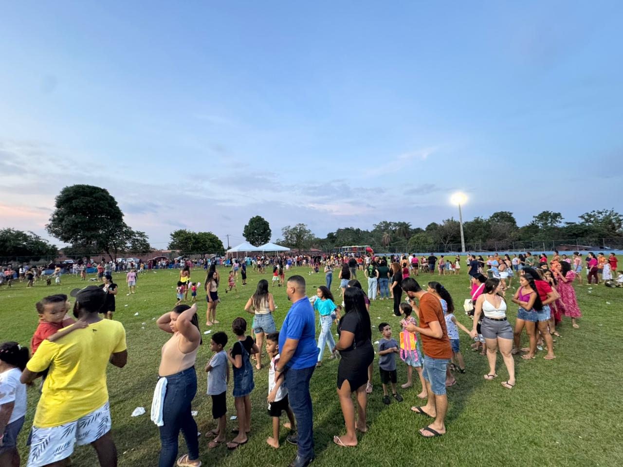 Dia das Crianças é comemorado com muita alegria em todo o município