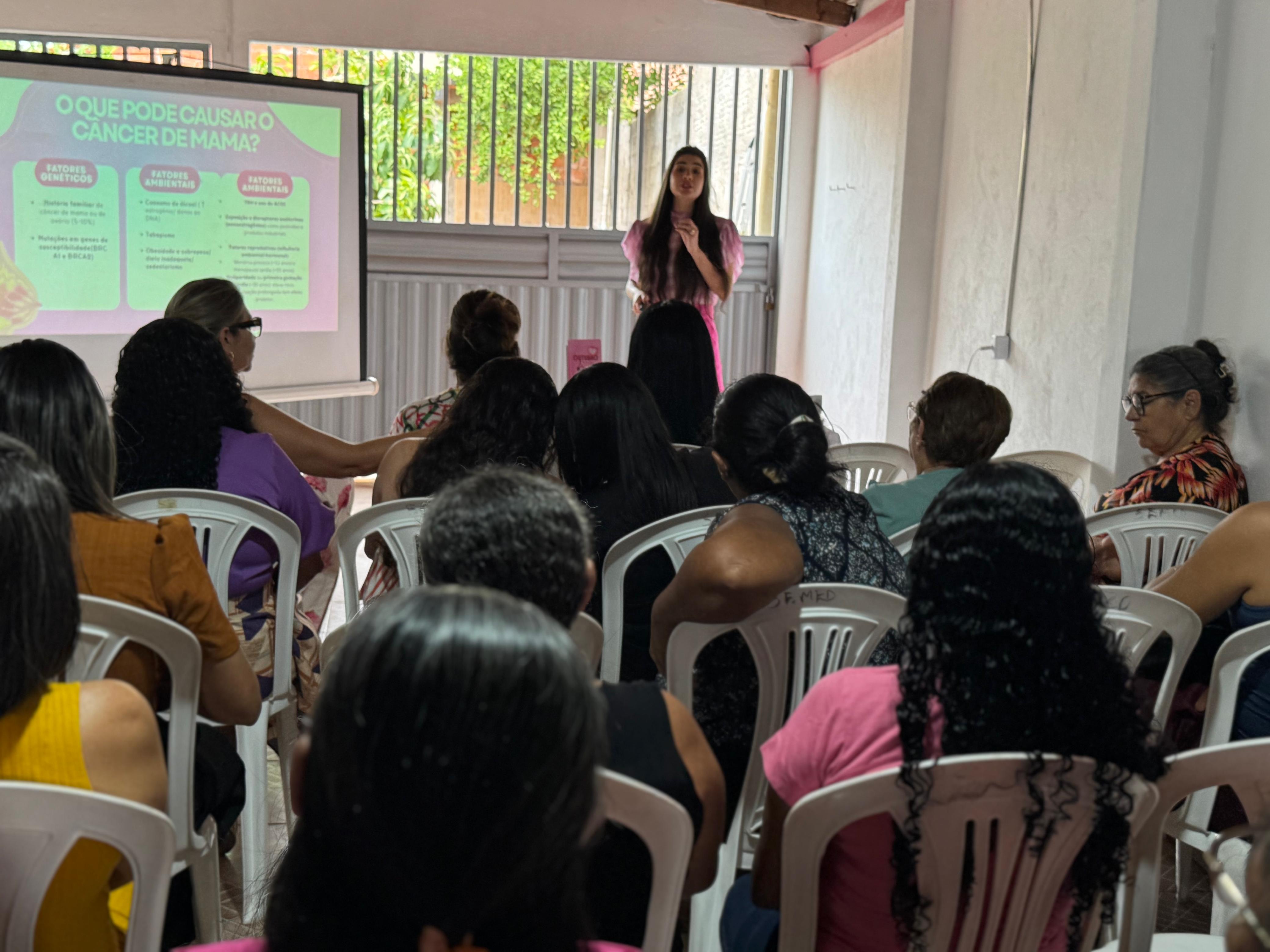 Outubro Rosa: evento reforça a importância da prevenção e do cuidado com a saúde da mulher