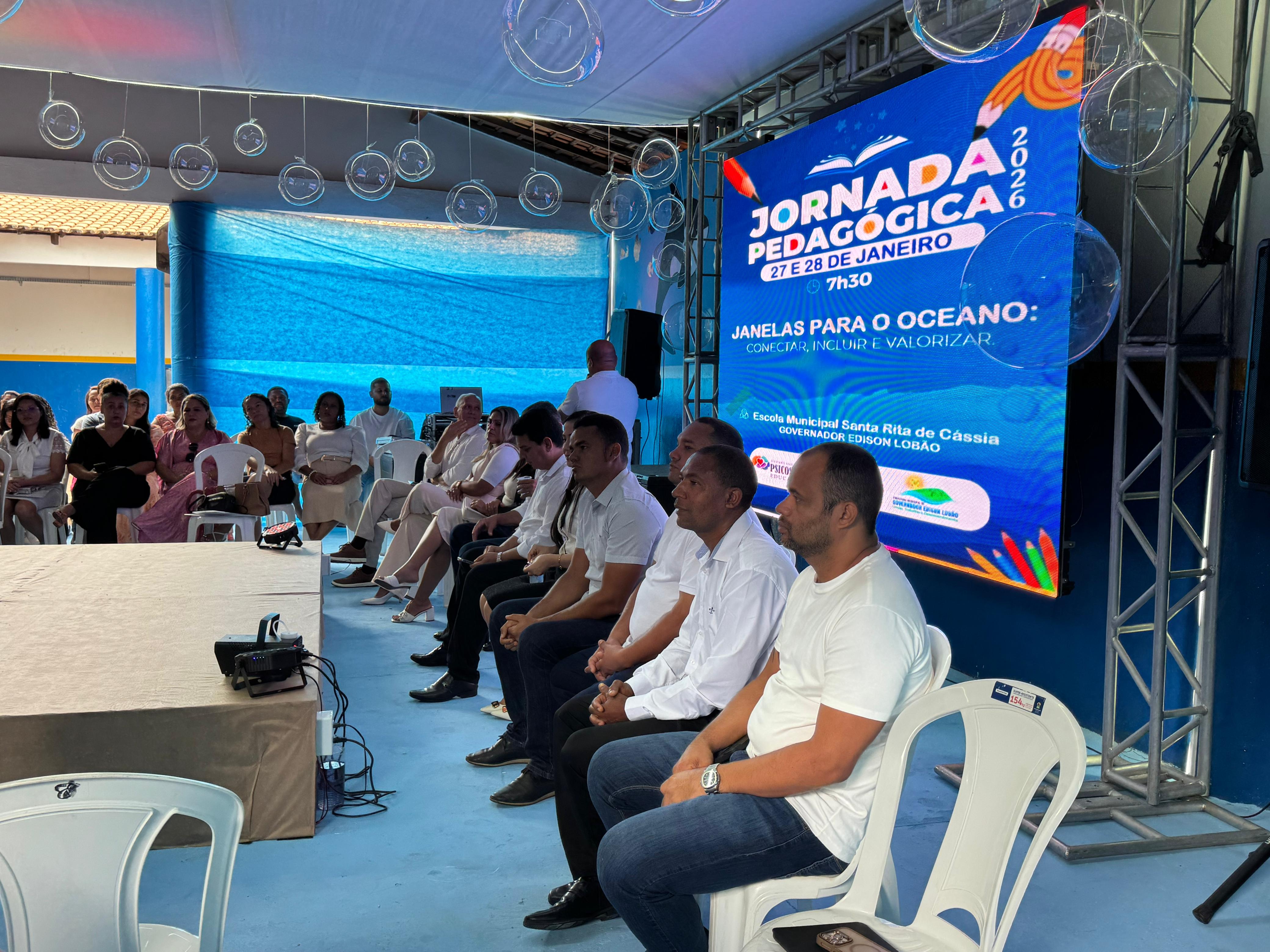 Jornada Pedagógica 2026 tem abertura realizada em Governador Edison Lobão
