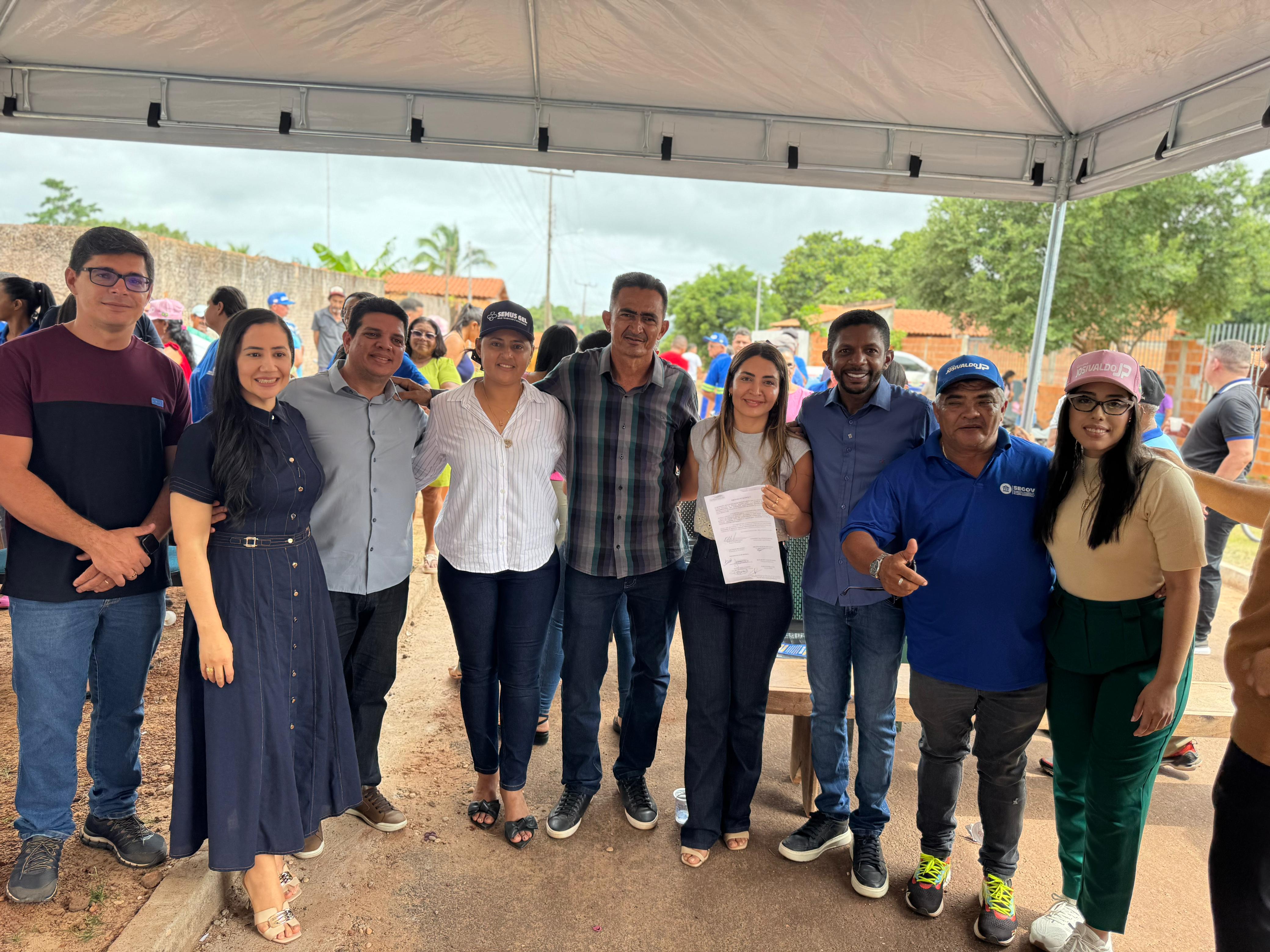 Ordem de serviço para a reforma e ampliação da Unidade Básica de Saúde