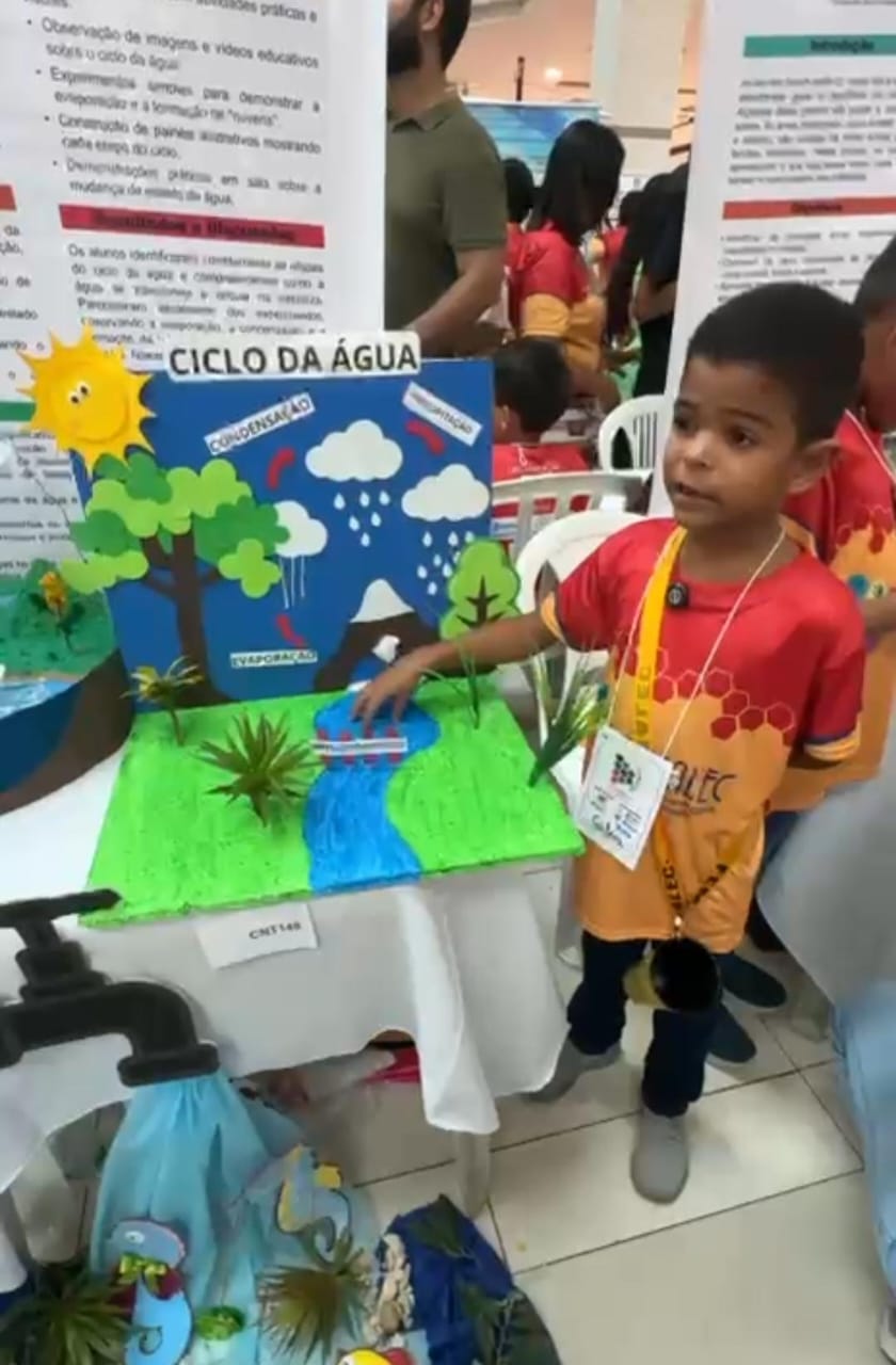 ALUNOS DE GOVERNADOR EDISON LOBÃO PARTICIPAM DA FEMALEC 2025