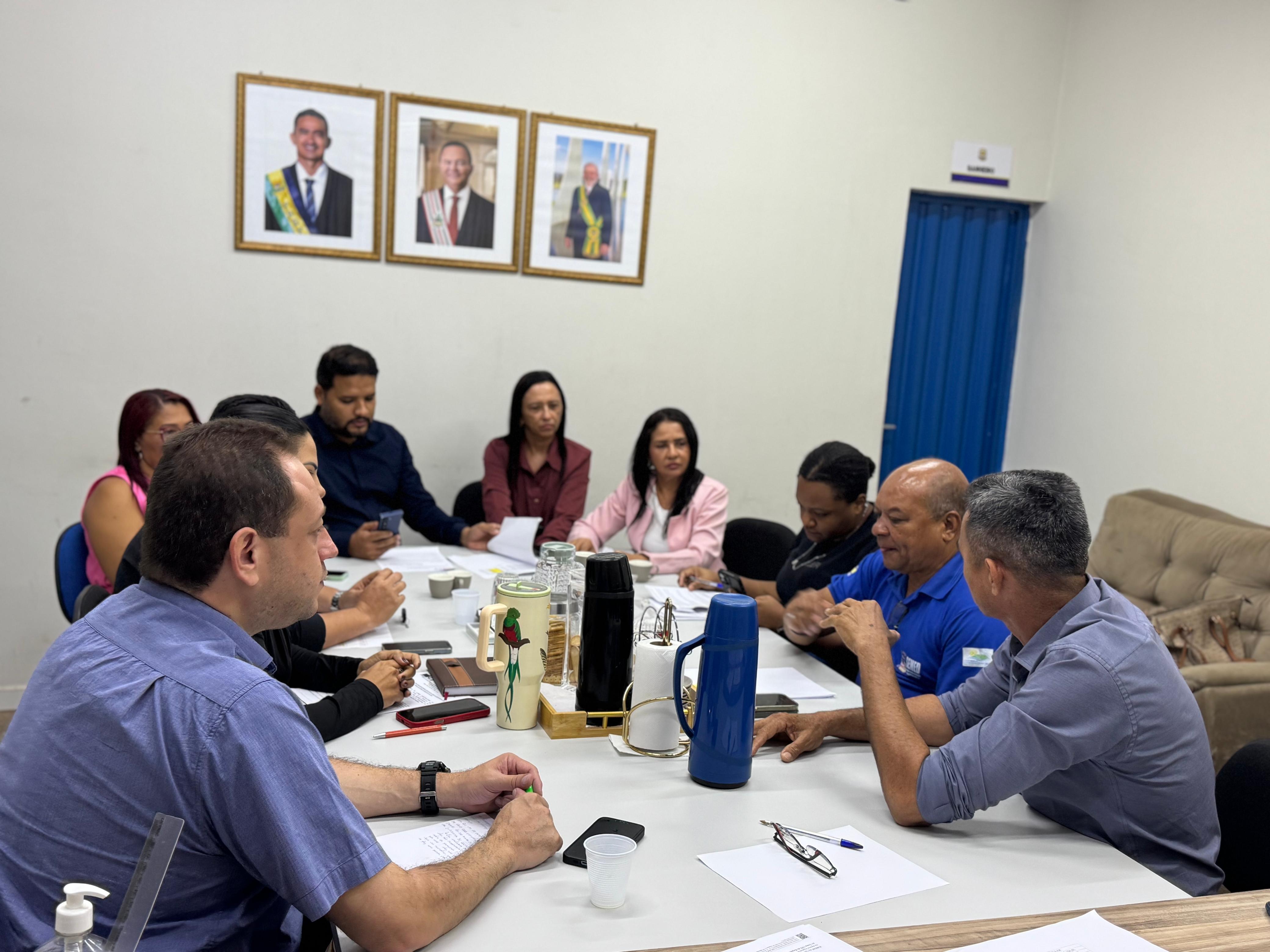 Reunião Institucional com gestão Municipal e o SINTEEGEL