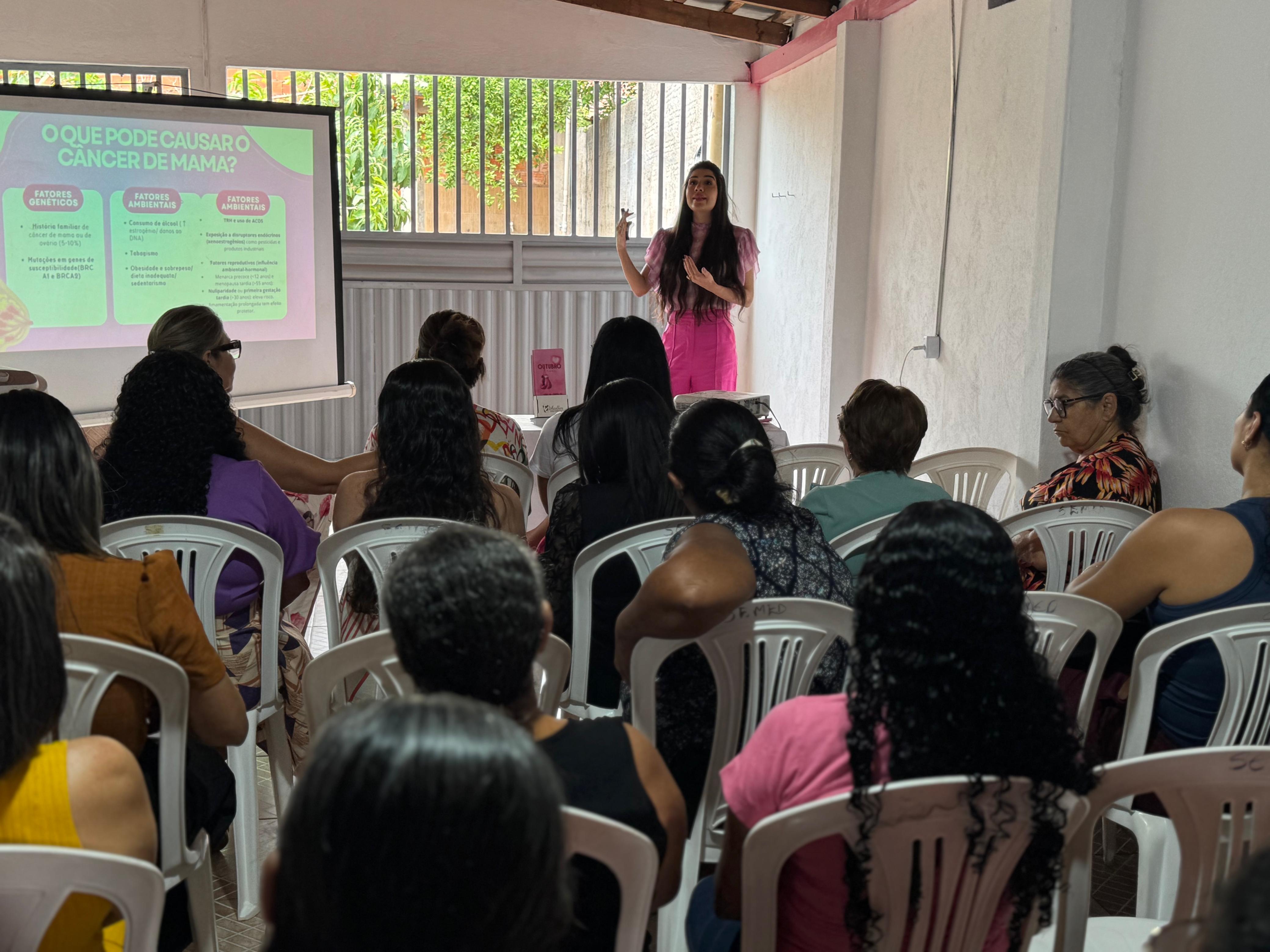 Outubro Rosa: evento reforça a importância da prevenção e do cuidado com a saúde da mulher
