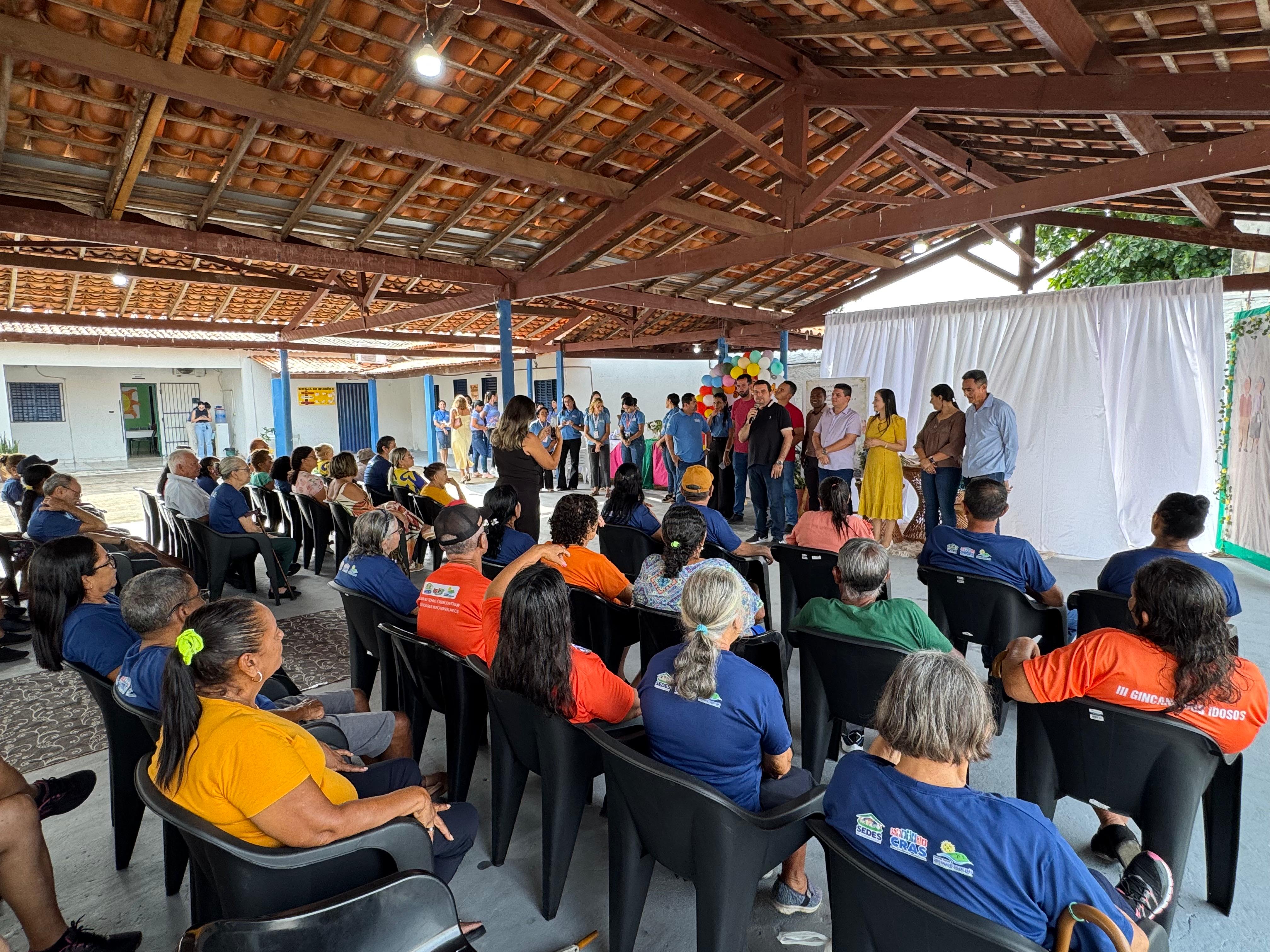 CRAS Sede inicia novo ciclo de atividades com foco no cuidado e valorização dos idosos