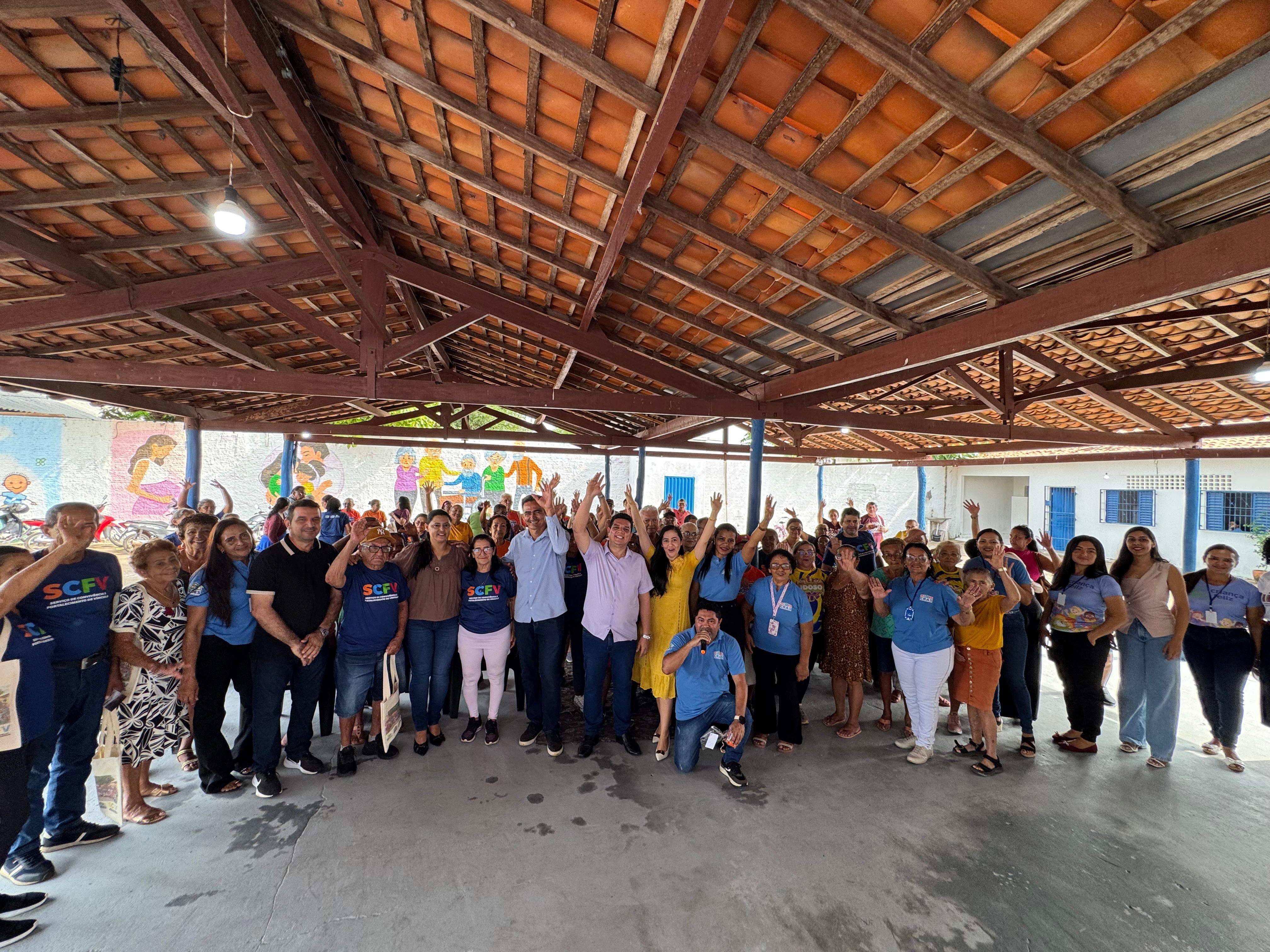 CRAS Sede inicia novo ciclo de atividades com foco no cuidado e valorização dos idosos