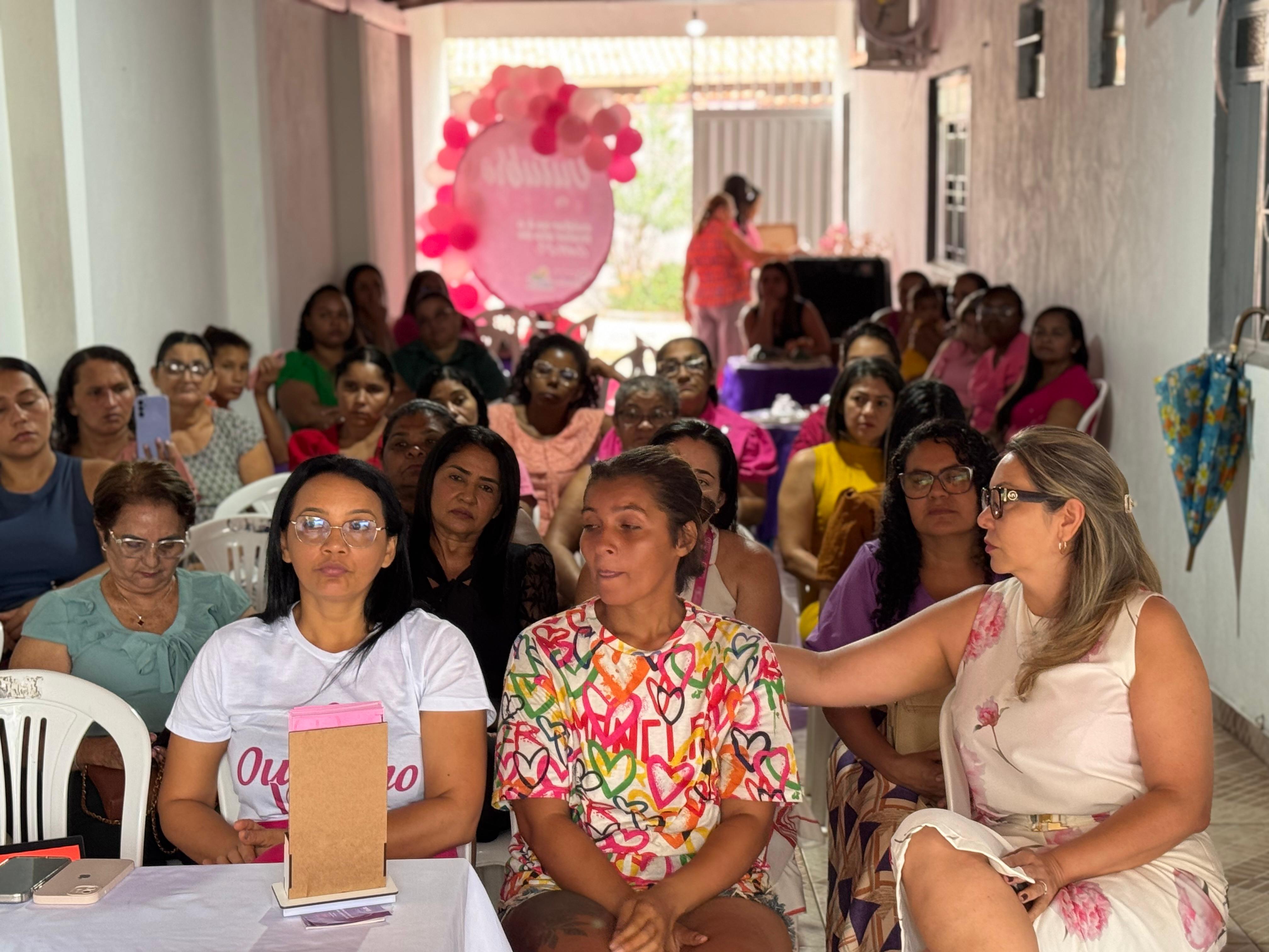 Outubro Rosa: evento reforça a importância da prevenção e do cuidado com a saúde da mulher