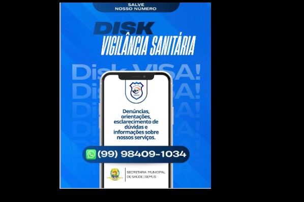 Vigilância Sanitária disponibiliza canal direto de atendimento à população