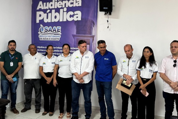 Audiência Pública discute abastecimento de água e serviços do SAAE no município